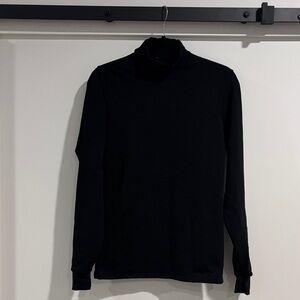 Black Mock-Turtleneck Women's Baselayer